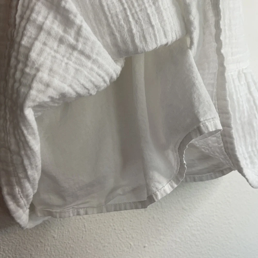 Gap Cotton peplum tank top XL